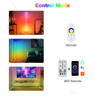 Lámpara De Piso Inteligente Tuya RGB 180cm Blanca Control Remoto APP Luz De Ambiente Moderna Para Festivales Y Decoración LED - details 7
