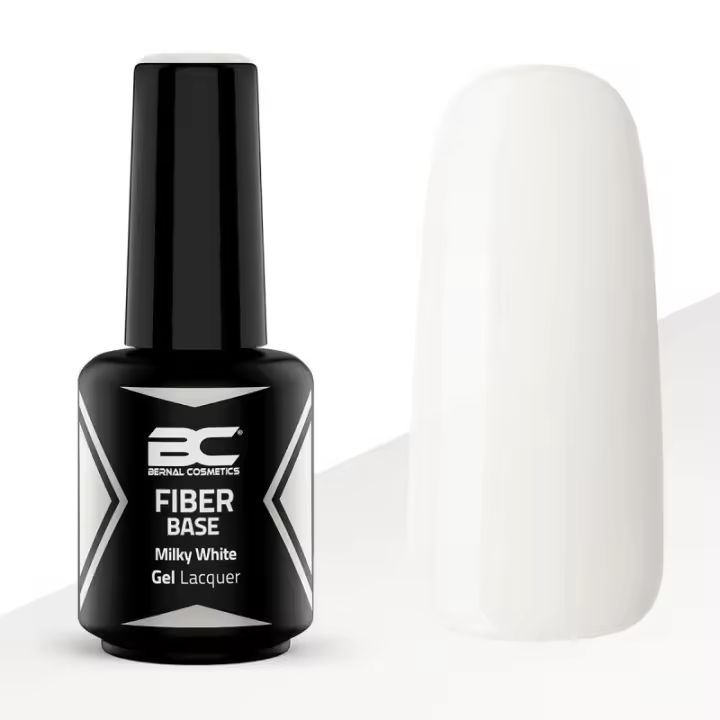 Fiber Base Milky White 15ml | Blanco Lechoso | Esmaltes Semipermanentes | Bernal Cosmetics - 1
