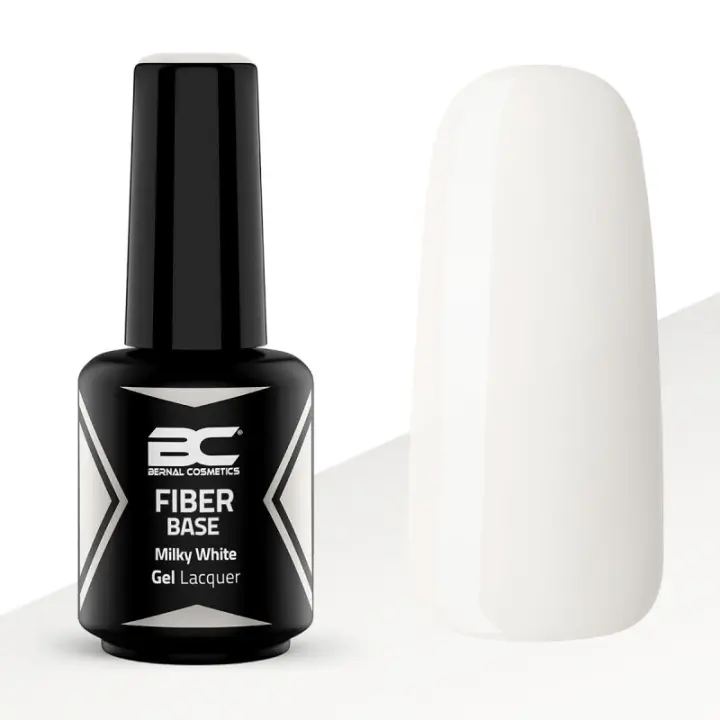 Fiber Base Milky White 15ml | Blanco Lechoso | Esmaltes Semipermanentes | Bernal Cosmetics - 1