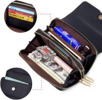 Bolso bandolera Pequeño para teléfono para Mujer, Bolso de Piel synthetic para teléfono móvil, tarjetero, Monedero y Bolso de mano, Bolso de hombre con Correa ajustable - details 2