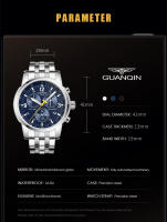 Reloj Métrico Para Hombre GUANQIN 2025 Lujo Automático Multifuncional Resistente Al Agua Con Marcas Arábigas Y Cristal De Zafiro - details 9