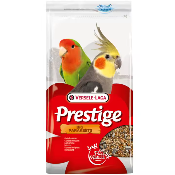 Versele-Laga Mixtura Ninfas y Agapornis Prestige 4 Kg - Alimento para Loros Pequeños con Nutrientes Esenciales - 1