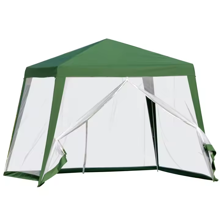 Techo de Gazebo Reemplazo 3x3m | Impermeable, Resistente al Viento (Clase 3) Y Frío | Estructura Estable with Toldo Individual para Jardín, Fiesta or Café - 1