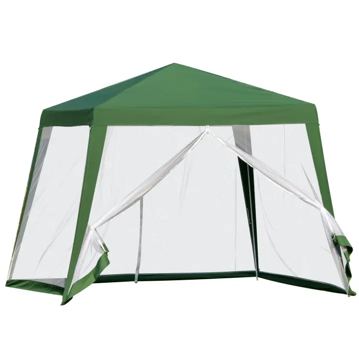 Techo de Gazebo Reemplazo 3x3m | Impermeable, Resistente al Viento (Clase 3) Y Frío | Estructura Estable with Toldo Individual para Jardín, Fiesta or Café - 1