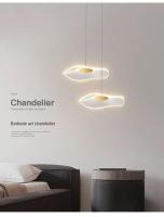 Lámpara Colgante LED Para Dormitorio Y Sala De Estar Iluminación Interior Moderna Y Simple Estilo Nórdico Decoración De Hogar - details 16