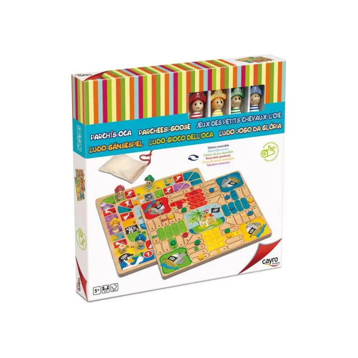 Parchís-Oca Piratas Juegos de mesa Cayro - 1