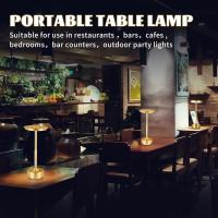Lámpara De Mesa Inalámbrica Recargable Con Sensor Táctil Luz Nocturna LED Para Lectura Decoración De Habitaciones Restaurantes Hoteles Bares - details 9