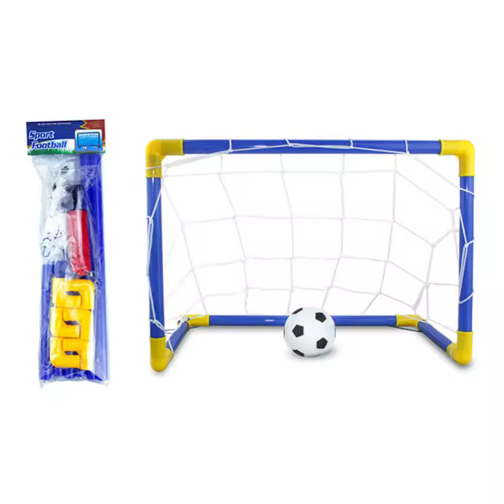 Juego De Marco De Red De Fútbol Inflable Portátil Ligero 447x250x323mm Accesorios Deportivos Para Equipo De Fútbol - 1