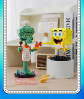 Nuevos Juguetes De Bloques SpongeBob SquarePants Con Partículas Micro Patrick Star Para Niños Y Adultos Decoración De Ciudad Bloque Regalo De Cumpleaños - details 11