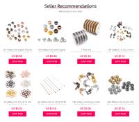 Protector De Hilo En Forma De U Accesorios De Conector Para Joyería 30-100pcs 4.5x4mm Guardia De Hilo Zinc Alloy Metálico - details 0
