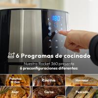 Freidora de aire ROCKET sin aceite de 3,6L y 1500W con pantalla LED táctil y temperatura regulable MasterPRO - details 5
