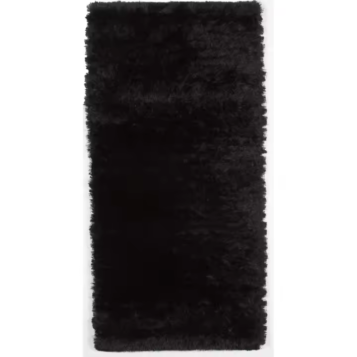 Ottoman Empire - Alfombra Shaggy Pelo Largo - Textura Suave y Mullida - Ideal Pie de Cama, Habitación, Cuarto de Niños y Sala de Estar - Tamaño 070x140 Cms - 1