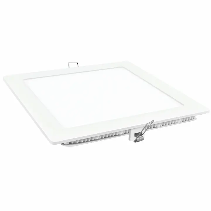 DOWNLIGHT LED QUADRADO BRANCO MATEL 6W QUENTE - 1