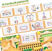 Laberinto De Colores Y Números Magnético De Madera 2 En 1 Juguete De Motricidad Finas Para Niños Montessori Actividad De Guardería - details 4