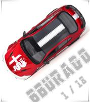 Modelo De Coche Clásico Bburago 1:18 Alfa Romeo Giulia GTAm #99 Aleación Lujo Juguete Colección Regalo Para Adultos Y Niños - details 0