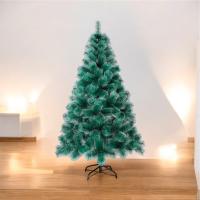 Árbol de Navidad NEVADO 120-210cm, Abeto Artificial Ignífugo con Hojas de Aguja, Decoración Navideña Ideal para Hogar, Oficina y Local con Soporte Metálico - details 4