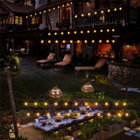 Cadenas De Luces Solares LED 20-100 IP65 Impermeables Para Jardín Navidad Decoración 12M Luces De Fairy Solar Autónoma Modernas - details 8
