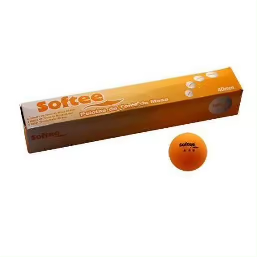 AND TREND Pelotas Ping Pong Softee 40 Mm Caja 6 Naranja - Alta Calidad - 1