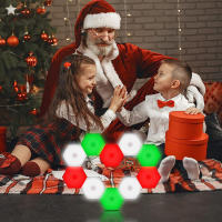 Luz De Pared Hexagonal Con Control Remoto Y Luz LED RGB Modulable USB Colorida Luz Nocturna Geométrica DIY Para Decoración De Hogar - details 23
