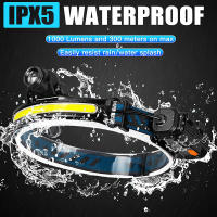 Linterna Frontal LED XPG+COB Con Zoom Recargable USB Y Batería 18650 Para Camping Pesca Y Actividades Al Aire Libre - details 10