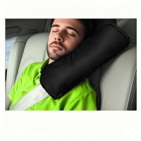 Cinturón de seguridad para automóvil negro, protector de hombros, reposacabezas para automóvil, almohada para el cuello, almohada para dormir, artefacto para dormir, protector de cuello - details 0