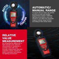 HABOTEST HT620 Luxímetro Digital De Alta Precisión Con Sensor De Luz Rotable 180° Instrumento Fotometro Para Medición De Luminosidad - details 13