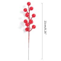 Decoración De Navidad Ramas De Uva Roja Y Estambul De Cerezo Para Decoración De Hogar Regalo De Año Nuevo Boda Accesorio De Flores - details 0