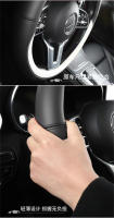 Cubierta De Volante Universal De Cuero Completo Tamaño 37-38cm Transpirable Antideslizante Accesorios De Decoración Para Coche - details 6