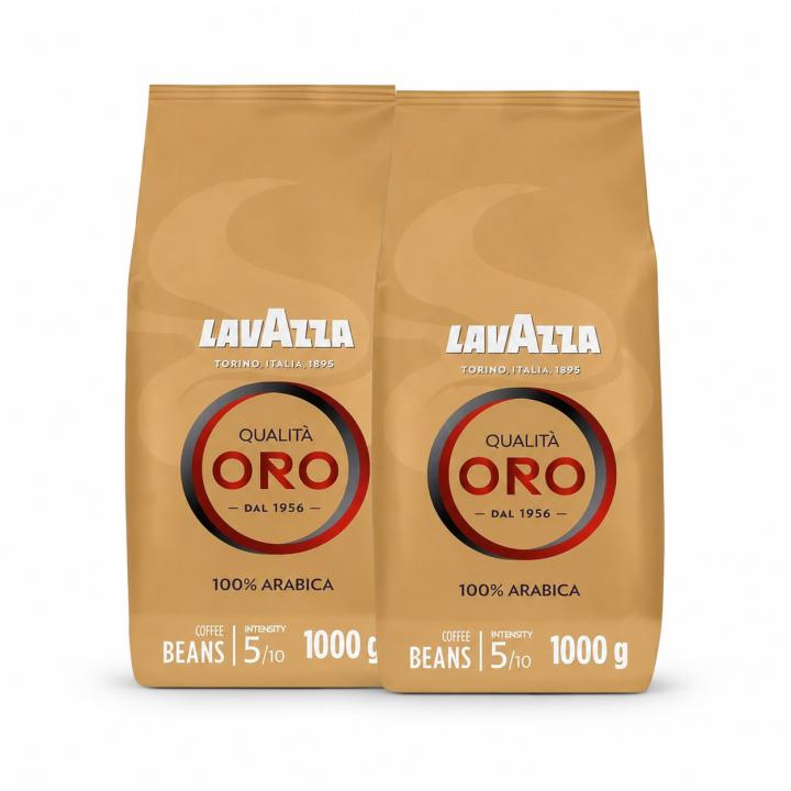 Pack 2x Lavazza Qualita Oro Granos de Café 1kg