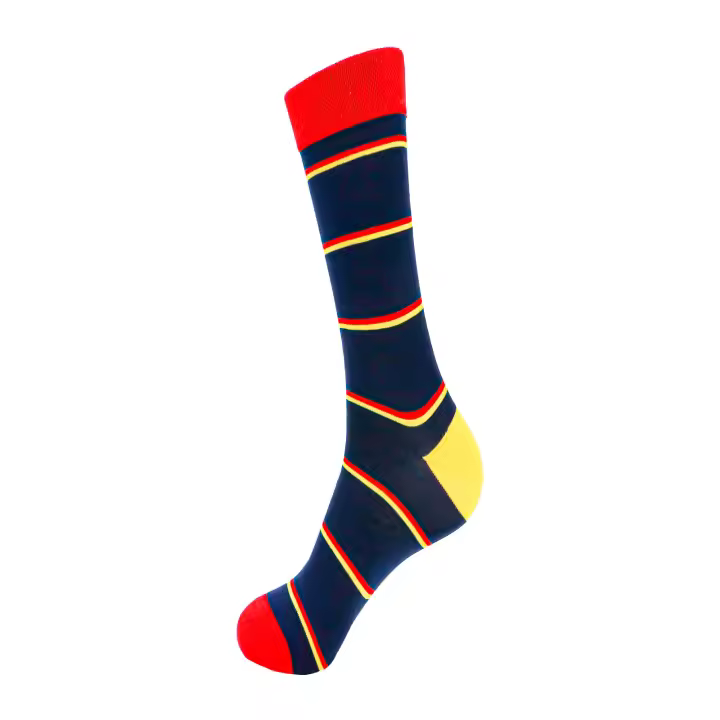 rparty- Calcetines Estanpados Casuales de Algodón con diversos Diseños para Hombre , 6 pares Y 12 pares de talla 40 a 46 - 1