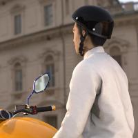 Nueva Casco De Motocicleta Vintage Para Verano Casco De Mitad De Cara Estilo Alemán Para Motociclista Unisex Material ABS - details 3