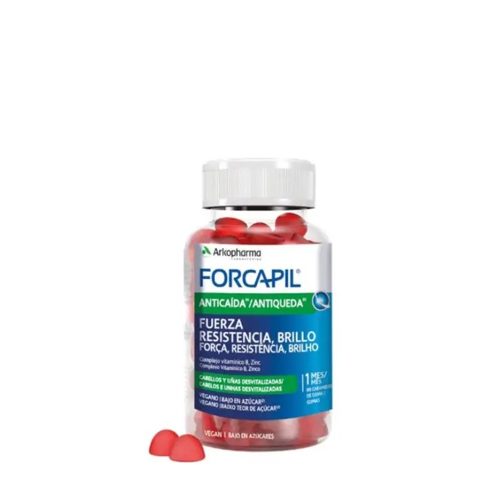 Arkopharma forcapil anticaída 60 gominolas - 1
