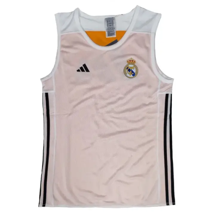 Camiseta reversible Real Madrid Baloncesto Adidas (Naranja) Adidas - 1