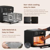Proscenic T31 Horno Freidora de Aire 15L , Horno de Aire Digital de con Circulación de Aire Rápida, Pantalla Táctil LED y Control de APP/ALEXA, 12 Modos Preestablecidos, 100+ Recetas en Línea, Freidora de Aire Caliente 1700W - details 4