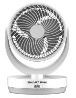 Ventilador compacto Smart Fan con tecnología de retro circulación de aire - Máximo flujo de aire, mínimo consumo energético - Oscilación automática - XSQUO Useful Tech - details 1