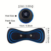 Mini Masajeador Cervical Eléctrico Alivio Del Dolor Muscular Con Pantalla Digital Ajustable Para Espalda Y Cuello - details 3