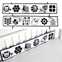 Libro De Tela Suave Para Bebé Juguete De Actividad Sensorial En Negro Y Blanco Alta Contraste Para Cunas Regalos Para Recién Nacidos De 0 a 12 Meses - details 19