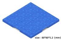 Bloques De Construcción Magnéticos Para Niños Y Niñas Puzzle Educativo Baseplate Magnética Compatibles Con Lego Material ABS - details 1
