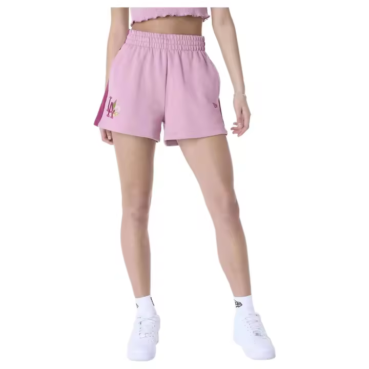 Pantalon Corto New Era La Dodgers para mujer en color rosa - 1