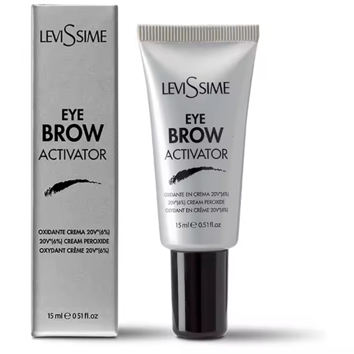 Levissime Eyebrow Activator 20 Vol. 6% 15mL Oxidante Crema - Oxigenada para Coloración Tinte de Cejas - 1