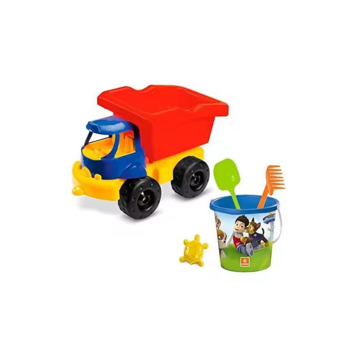 CAMION CUBO PLAYA Y ACCESORIOS PAW PATROL DE MONDO - 1