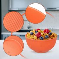 Cuencos para Cereales, juego de 6, cuencos de desayuno irrompibles, ensaladeras de gran capacidad de 24 oz - details 1