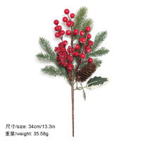 Adorno De Navidad 30CM Árbol De Navidad Ornamento De Nieve Pino Para Decoración Del Hogar Regalos De Año Nuevo Accesorio De Guirnalda - details 7