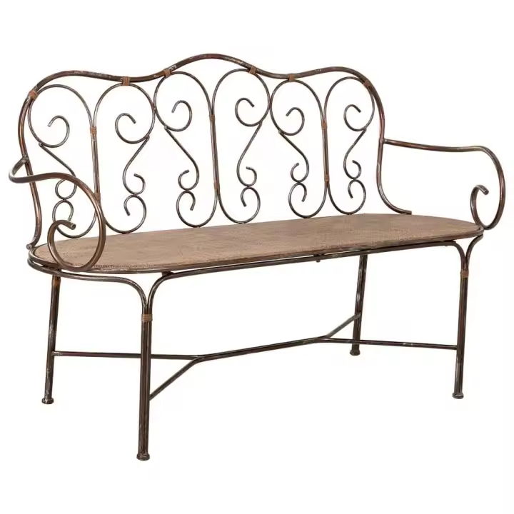 Banco de metal 146.69x55.25x45.09/89.54h cm - 1