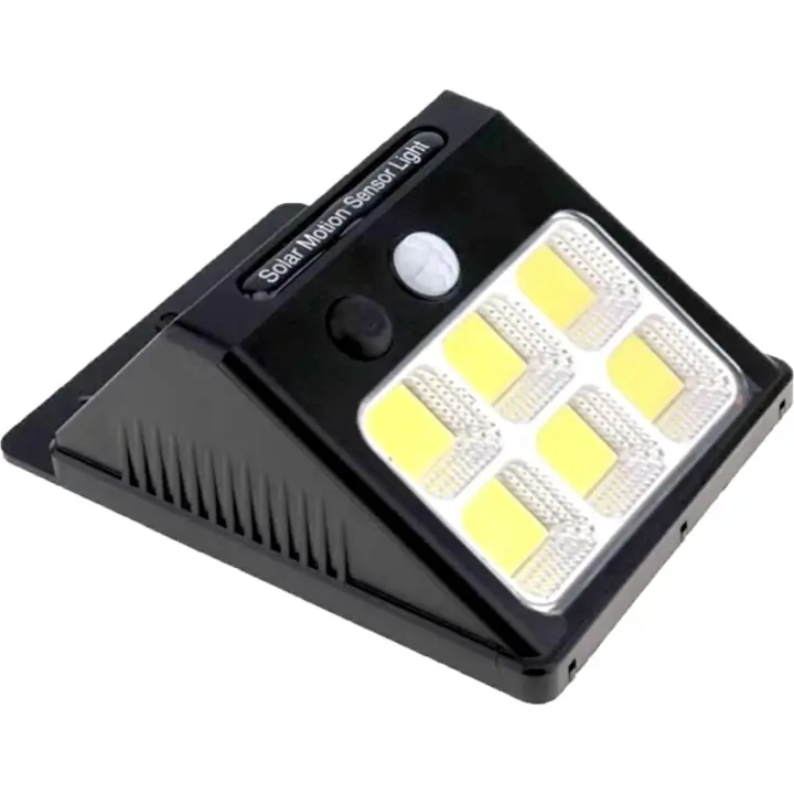 Euroxanty Set de Focos COB-LED Solares | Juego de 4 Lámparas de Exterior | Luces de Jardín con Sensor de Movimiento - 1