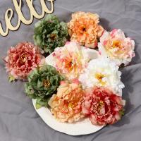 2/5Pcs Cabezas De Paeonia Artificial De Seda De 12cm Para Decoración De Fiestas Caserío Boda Regalo Caja De Scrapbooking Y Artesanía - details 6