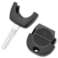 Ociodual Carcasa Llave de Mando 2 Botones Compatible con Nissan Micra Almera Primera, Funda Rígida Shell Case Cover - details 5
