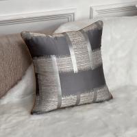 Funda De Cojín Y Funda De Almohada Brillante Con Decoración En Bandas Doradas Sin Núcleo De Almohada Material Poliéster 100% Estilo Geométrico Para Navidad - details 2