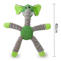 Juguete De Masticar Para Perros Grandes Indestructible Suave En Forma De Animales Peluche Para Entrenamiento Dental Y Dientes De Lágrima - details 3