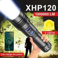 Linterna Táctica LED Heinast 10000 Lumens Recargable USB Impermeable Con Zoom 7 Modos Para Camping Y Emergencias - details 4